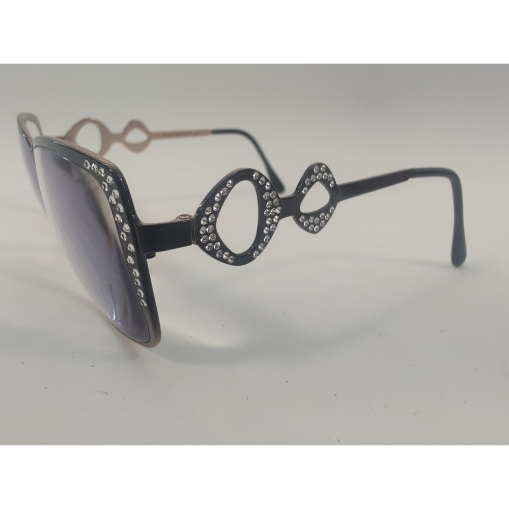 Caviar M1773 C24 Black Rose Gold Genuine Austrian Crystal 58-14-135 Frames - Picture 7 of 14